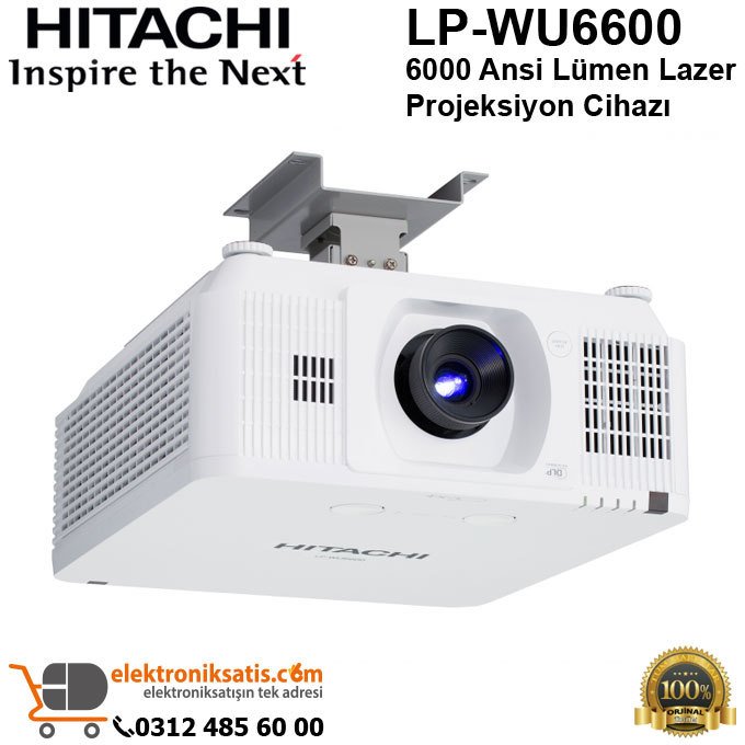 Hitachi LP-WU6600 6000 Ansi Lümen Lazer Projeksiyon Cihazı