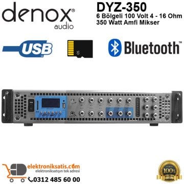 Denox DYZ-350 100V 350 Watt 6 Bölgeli Anfi