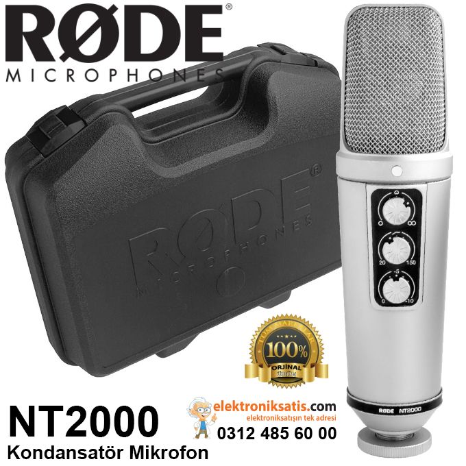 RODE NT2000 Kondansatör Mikrofon