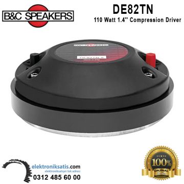 B&C Speakers DE82 TN 110 Watt 1.4'' Compression Driver