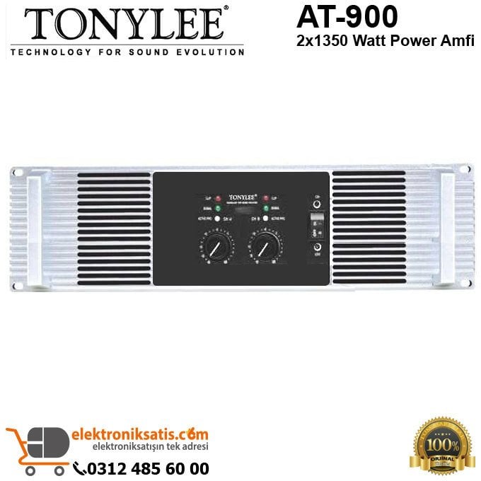 Tonylee AT-900 2x1350 Watt Power Amfi