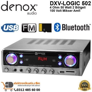 Denox DXV-Logic 502 100V 50 Watt 2 Bölgeli Anfi