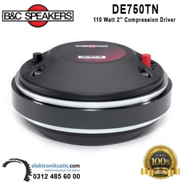 B&C Speakers DE750 TN 110 Watt 2'' Compression Driver