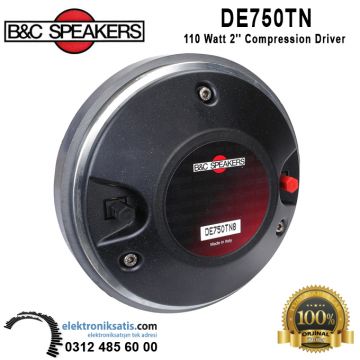 B&C Speakers DE750 TN 110 Watt 2'' Compression Driver