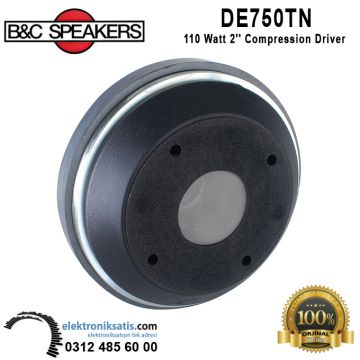 B&C Speakers DE750 TN 110 Watt 2'' Compression Driver