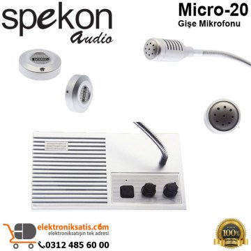 Spekon Micro-20 Gişe Mikrofonu