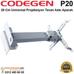 Codegen P20 20 Cm Universal Projeksiyon Tavan Askı Aparatı