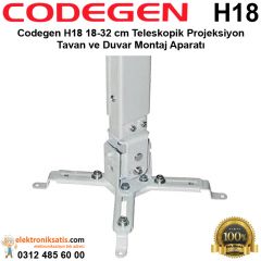 Codegen H18 18-32 cm Teleskopik Projeksiyon Montaj Aparatı