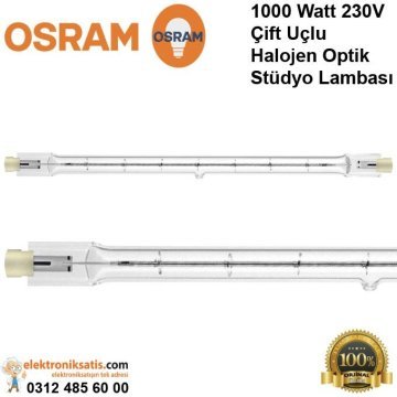 Osram 64741 1000 Watt 230V Çift Uçlu Halojen Optik Stüdyo Lambası