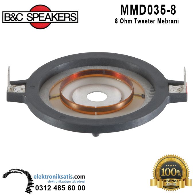 B&C MMD035-8 Tweeter Mebranı