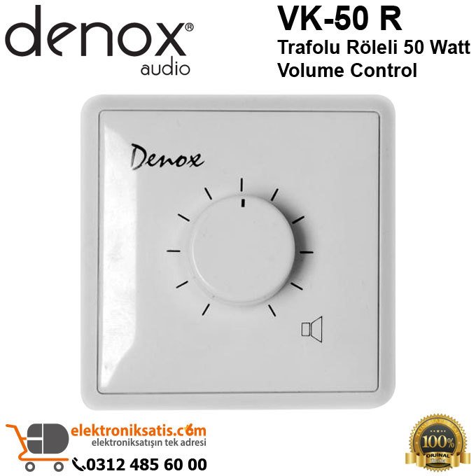 Denox VK-50 R Trafolu 50 Watt Volume Control