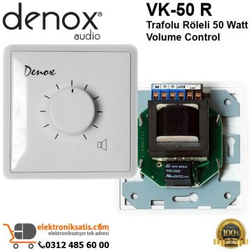 Denox VK-50 R Trafolu 50 Watt Volume Control