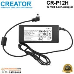 Creator CR-P12H 12 Volt 3.33A Adaptör