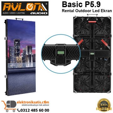 Avlon Basic P5.9 Rental Outdoor Led Ekran