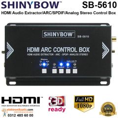 Shinybow SB-5610 HDMI ARC Control Box with HDMI Audio Extractor