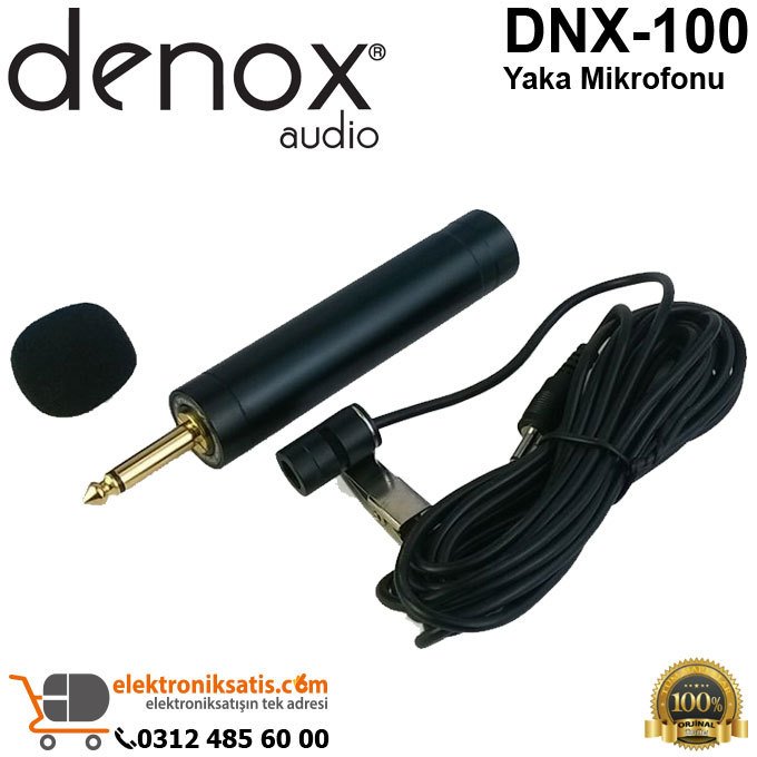 Denox DNX-100 Condenser Yaka Mikrofonu