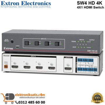 Extron SW4 HD 4K 4X1 HDMI Switch