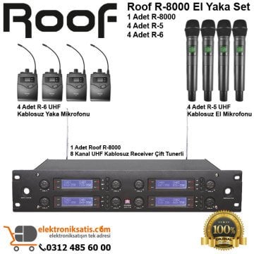 Roof R-8000 El Yaka Wireless Sistem