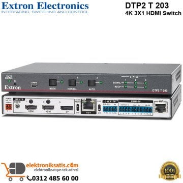 Extron DTP2 T 203 4K 3X1 HDMI Switch