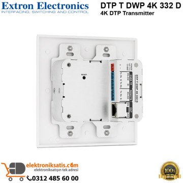Extron DTP T DWP 4K 332 D 4K DTP Transmitter
