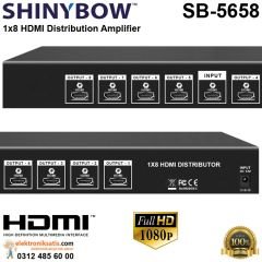 Shinybow SB-5658 1x8 HDMI Distribution Amplifier