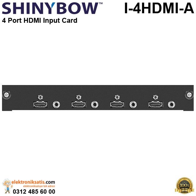 Shinybow I-4HDMI-A 4 Port HDMI Input Card