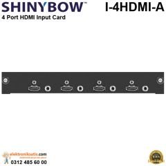 Shinybow I-4HDMI-A 4 Port HDMI Input Card