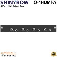 Shinybow O-4HDMI-A 4 Port HDMI Output Card