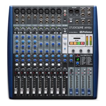 PRESONUS StudioLive AR 12c USB 12 Kanal Hibrit Mikser