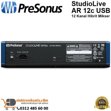 PRESONUS StudioLive AR 12c USB 12 Kanal Hibrit Mikser