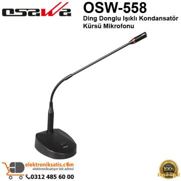 OSAWA OSW-558 Ding Donglu Kürsü Mikrofonu