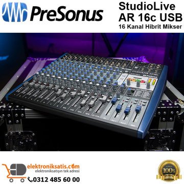 PRESONUS StudioLive AR 16c USB 16 Kanal Hibrit Mikser