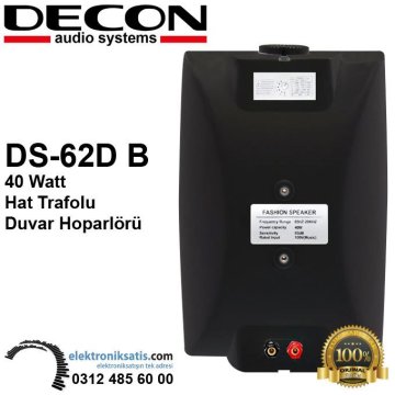 Decon DS-62DB 40 Watt Hat Trafolu Duvar Hoparlörü