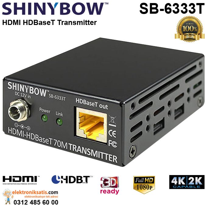 Shinybow SB-6333T HDMI HDBaseT Extender Transmitter