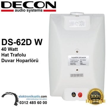 Decon DS-62DW 40 Watt Hat Trafolu Duvar Hoparlörü