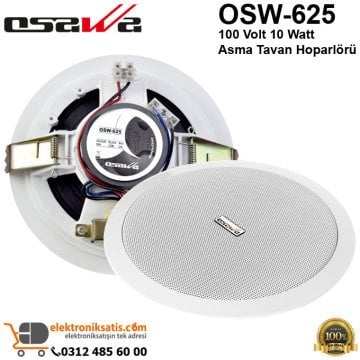 OSAWA OSW-625 100V 10 Watt Asma Tavan Hoparlörü