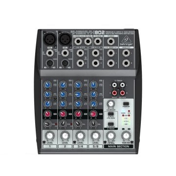 Behringer XENYX 802 8 Kanal Ses Mikseri