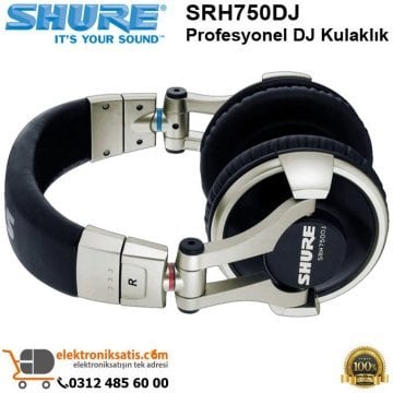 Shure SRH750DJ Profesyonel DJ Kulaklık