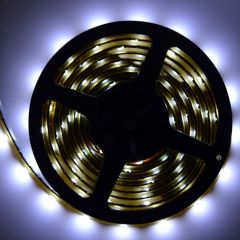 HI-LED Beyaz Dış Ortam Serit LED 5144 (DC12V)-5050 WPS 1 metre