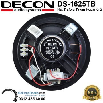 Decon DS-1625TB Hat Trafolu Tavan Hoparlörü