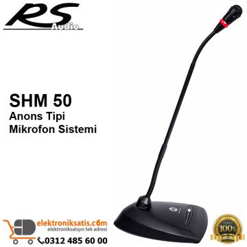 RS audio SHM 50 Anons Tipi Mikrofon Sistemi