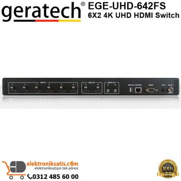 Geratech EGE-UHD-642FS 6X2 4K UHD HDMI Switch