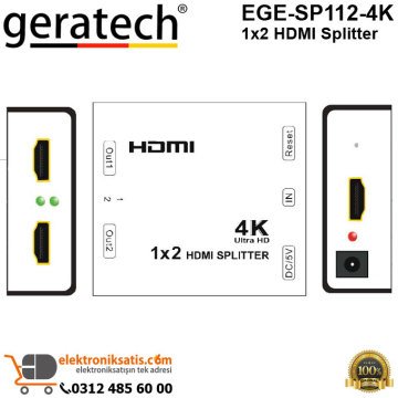 Geratech EGE-SP112-4K 1x2 HDMI Splitter