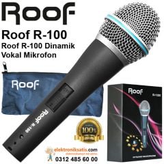 Roof R-100 Dinamik Vokal Mikrofon