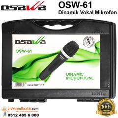 OSAWA OSW-61 Dinamik Vokal Mikrofon