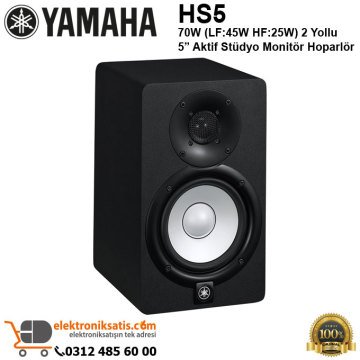 Yamaha HS5 Aktif Stüdyo Referans Monitör Siyah