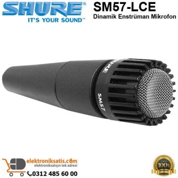 Shure SM57-LCE Dinamik Enstrüman Mikrofon