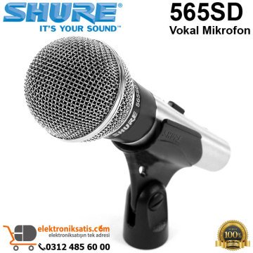 Shure 565SD Dinamik Vokal Mikrofon