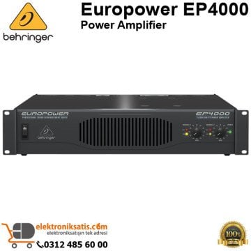 Behringer Europower EP4000 Power Amplifier