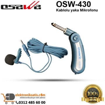 Osawa OSW-430 Kablolu Yaka Mikrofonu